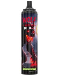 Wolf Strawberry Kiwi 10000 Puf 2% Nic 10PCS