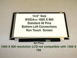 Dell Latitude E5440 Replacement Laptop Lcd Screen 14.0" Wxga++ LED Diode Substitute Replacement Lcd Screen Only. Not A Laptop