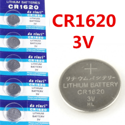 Cr1620 Batteries For 5pcs
