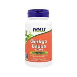 MG Now Ginkgo Biloba 60 Veg Capsules