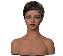Wig 100 Unprocessed Brazilian Human Hair Wig Pixie Cut Short Hair