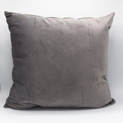 Velvet SCATTER Cushion - Grey