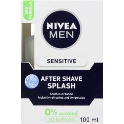 Nivea 100ml Men After Shave Splash Sensitive