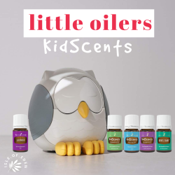 Complete Kidscents Essential Oils & Feather The Owl Diffuser Cool Mist Humidifier White Noise Machine Night Light