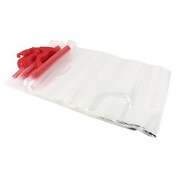Deluxe Red Handle Hang-up Bags - 21 X 14 By Monaco