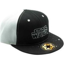 Star Wars - Logo Snapback Cap Black white