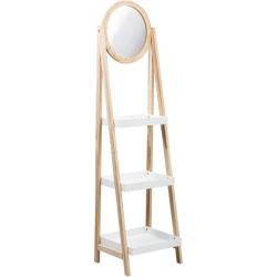 3 Tier Ladder Shelf With Mirror