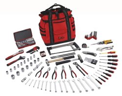 Teng Tools 144PC Portable Service Tool Kit In Bag back Pack