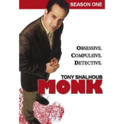 Monk-series 1 Box Set 4 Discs - Import DVD