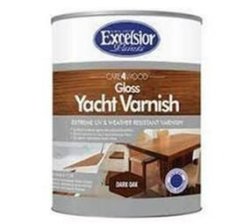 Excelsior Care 4 Wood Gloss Yacht Varnish Dark Oak 5LT