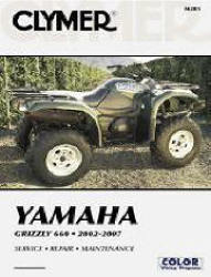 Clymer M285 Yamaha Grizzly 660 2002 To 2007 Repair Manual