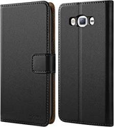 HOOMIL Case Compatible Samsung Galaxy J3 2016 Wallet Series Premium Leather Wallet Case Slim Fi