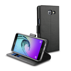 Muvit Wallet Folio Case for Samsung Galaxy A5 2016 in Black