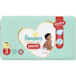 Pampers Premium Care Pants - Size 3 Vp- 56S