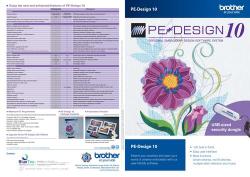 Pe-design-10 Digitizing And Lettering Software