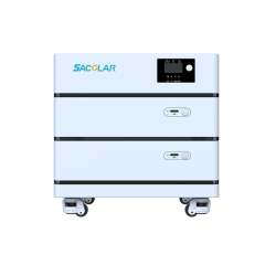 Portable Sacolar Ess-range Stackable Combo Includes 1 X 6KW Inverter 1 X 5.5KWH 106AH Lithium Battery 1 X Trolley. Expandable.