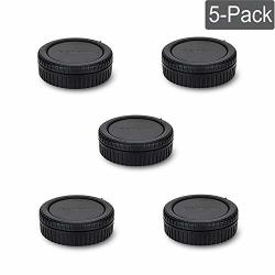 Rear Lens Cap & Body Cap Cover Fit For Canon Rf Mount For Canon Eos R Rp Replace Rf Rear Lens Cap & R-F-5