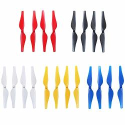 Rc Gearpro 5 Set Quick Release Propellers Colored Props Blades For Dji Tello Drone