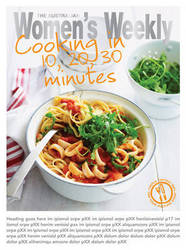 Cooking In 10 20 30 Minutes: Fresh Simple Homemade Food For Busy Weeknight Dinners