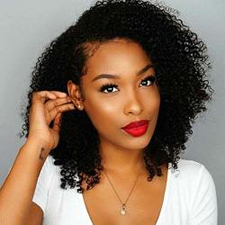 Deals On Bly Mongolian Afro Kinky Curly Human Hair 3 Bundles 8 10