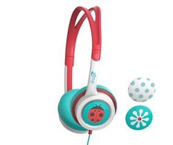 IFrogz Zagg Little Rockerz Flower Ladybug Dots Headphones