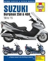 Suzuki Burgman 250 & 400 '98 To '15 Haynes Service & Repair Manual