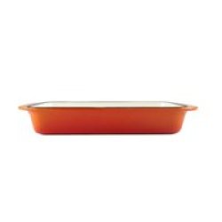 Rectangular Dish 3L Orange