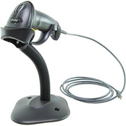 Formerly Motorola Symbol LS2208 Digital Handheld Barcode Scanner With Stand And USB Cable