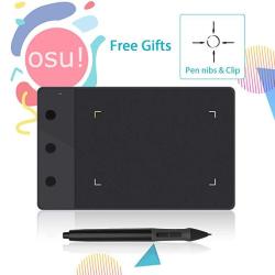 Huion H420 Osu Graphics Drawing Tablet Signature Pad With Digital Stylus And 3 Express Keys