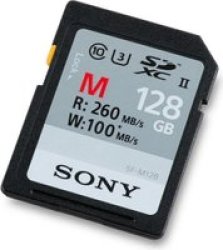 Sony 128GB Sdxc Memory Card Class 10 Uhs-ii 100 260 Mb s 128 Gb