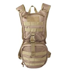 Outdoor Tactical Water Bag Backpack - Khaki