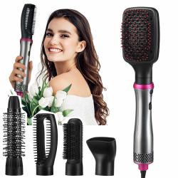 5 In 1 Hot Air Brush Set Hair Dryer And Volumizer