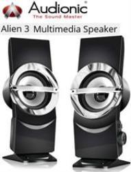 Audionic Alien 3 USB Powered 2.0 Channel 300W P.M.P.O 3W x 2 Multimedia Speakers