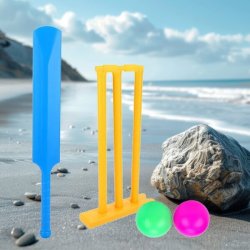 Plastic Cricket Set 8PC