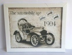 Vintage Car Pictures In Frame