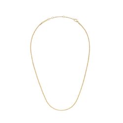 Elan Twisted Chain Necklace Gold - Short
