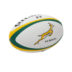 South Africa Xv Rugby Ball White Green Size 5