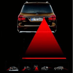 Car Laser Fog Light Rear Anti-collision Driving Safety Signal Warning Lamp