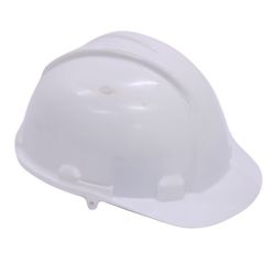Hard Hat - Worker Safety Helmet - White