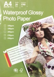 A4 Glossy Photo Paper 200gsm 20s