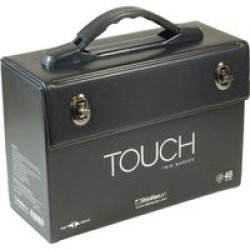 Empty Touch Twin 48 Marker Pen Case Excludes Marker Pens