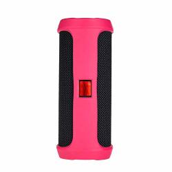 For Jbl Flip 4 Sound Silicone Cover Portable Outdoor Silicone Case Hot Pink