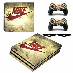 Decal PS4 Pro Console Skin Set Osmspace Vinyl Decal Sticker For Playstation 4 Pro Console Dualshock 2 Controllers PS4 Pro Only
