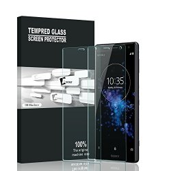 Sony Xperia Avidet XZ2 Compact Screen Protector 9H Hardness 0.3MM Ultra Slim Premium Tempered Glass Screen Protector For XZ2 Compact 2 Packs
