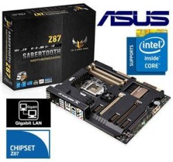 Asus Sabertooth Z87 Lga 1155 Intel Z77 Atx Intel Motherboard
