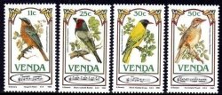 Venda - 1985 Songbirds Set Mnh Sacc 104-107