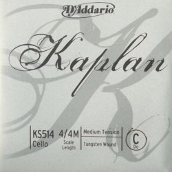 D'addario Kaplan Cello C String Full Size - Medium Tension