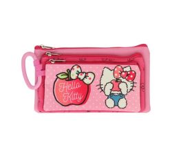 Hello Kitty 3-COMPARTMENT Pencil Case