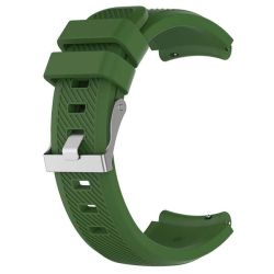 Toni Silicone Buckle Watch Strap 20MM - Green