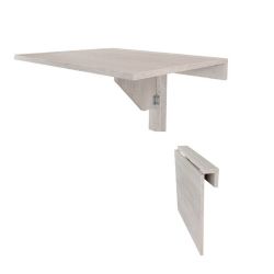 Wall Mounted Folding Drop-leaf Table 57X37CM - Wood Marble